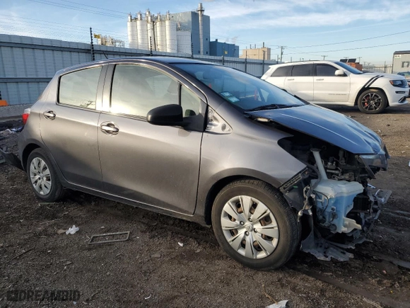 2013 Toyota Yaris L with VIN JTDKTUD36DD563953, listed as a Copart auction lot 44510795 with 185,770 mi miles and Salvage Title. Bid and sale history available at carsss.com. Image 4.