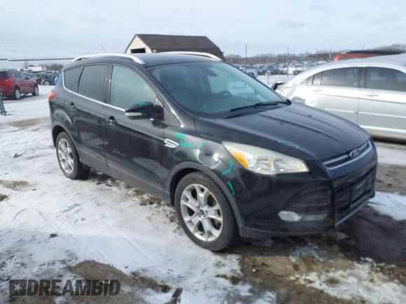 2015 Ford Escape Titanium with VIN 1FMCU0J90FUA32720, listed as a IAAI auction lot 41594336 with 180,250 mi miles. Bid and sale history available at carsss.com. Image 1.