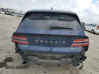 2022 Genesis GV80 Advanced Plus z VIN KMUHCESC4NU079619, wystawiony jako Copart lot #41992085 z przebiegiem 91 175 mil mil oraz Szkoda całkowita • Salvage title. Historia ofert i sprzedaży dostępna na DreamBid. Obrazek 6.