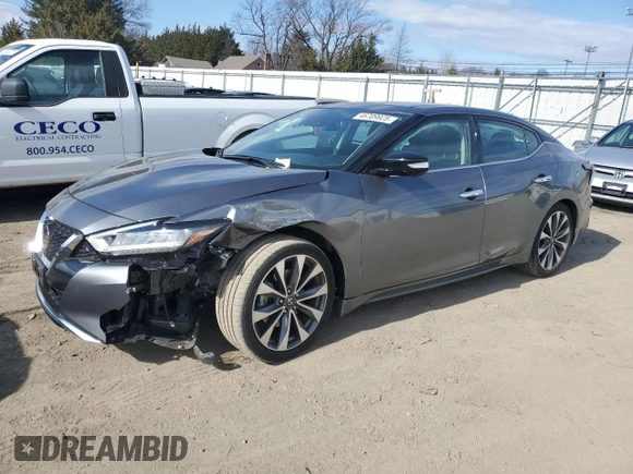 2020 Nissan Maxima Platinum with VIN 1N4AA6FV8LC367941, listed as a Copart auction lot 46709925 with 26,498 mi miles and Salvage Title. Bid and sale history available at DreamBid. Image 1.
