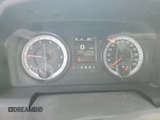 2023 Ram 1500 Express with VIN 3C6RR7KT9PG658247, listed as a Copart auction lot 57168235 with 30,253 mi miles and Salvage title. Bid and sale history available at DreamBid. Image 9.