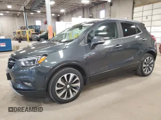 2017 Buick Encore Essence with VIN KL4CJCSB3HB045941, listed as a Copart auction lot 52372885 with 106,990 mi miles and Salvage Title. Bid and sale history available at carsss.com. Image 1.