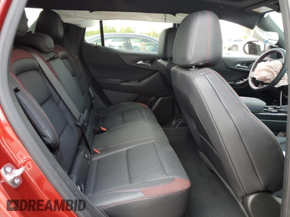 2025 Chevrolet Equinox AWD RS with VIN 3GNAXTEG5SL227155, listed as a Copart auction lot 55302955 with 1,007 mi miles and Salvage title. Bid and sale history available at DreamBid. Image 10.