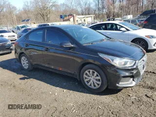 2019 Hyundai Accent SE with VIN 3KPC24A39KE058271, listed as a Copart auction lot 48182845 with 83,872 mi miles and Salvage Title. Bid and sale history available at carsss.com. Image 4.