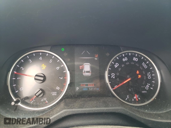2021 Toyota RAV4 LE z VIN 2T3F1RFV4MC169584, wystawiony jako Copart lot #59655885 z przebiegiem 53 111 mil mil oraz Szkoda całkowita • Salvage title. Historia ofert i sprzedaży dostępna na DreamBid. Obrazek 9.