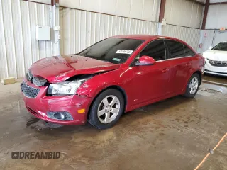 2012 Chevrolet Cruze LT w/1LT with VIN 1G1PF5SC1C7402423, listed as a Copart auction lot 53096765 with 129,669 mi miles and Salvage Title. Bid and sale history available at carsss.com. Image 1.