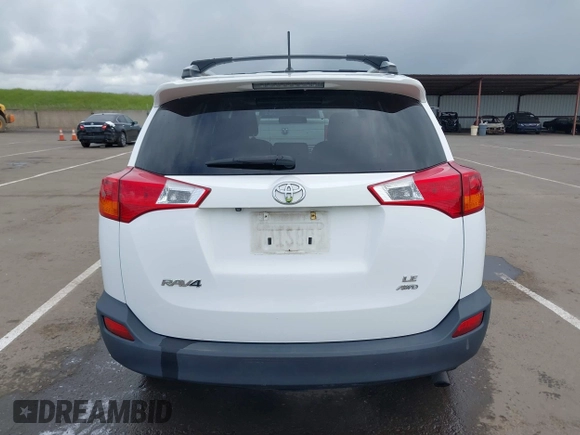 2015 Toyota RAV4 LE with VIN 2T3BFREV2FW249999, listed as a IAAI auction lot 41893415 with 112,967 mi miles. Bid and sale history available at carsss.com. Image 16.