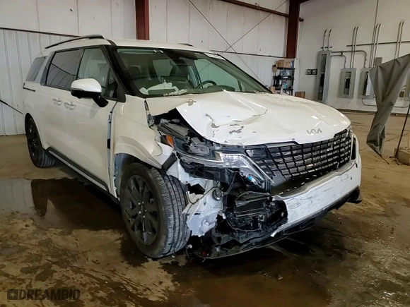 2022 Kia Carnival SX with VIN KNDNE5H33N6104666, listed as a Copart auction lot 87700895 with 39,337 mi miles and Salvage Title. Bid and sale history available at carsss.com. Image 14.