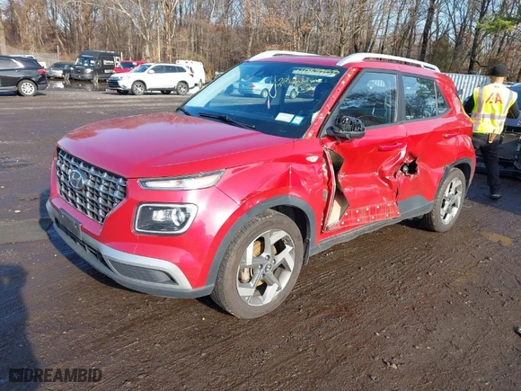 2022 Hyundai Venue Limited with VIN KMHRC8A30NU151809, listed as a IAAI auction lot 41083958 with NaN miles. Bid and sale history available at carsss.com. Image 2.