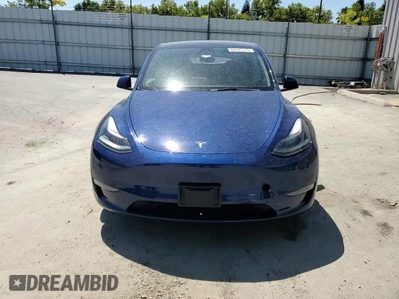 2022 Tesla Model Y Performance with VIN 7SAYGDEF4NF489629, listed as a Copart auction lot 64181775 with 22,120 mi miles and Salvage title. Bid and sale history available at DreamBid. Image 13.