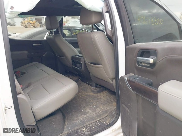 2019 GMC Sierra 1500 SLT with VIN 3GTU9DED3KG201853, listed as a IAAI auction lot 40678380 with 99,818 mi miles. Bid and sale history available at carsss.com. Image 8.
