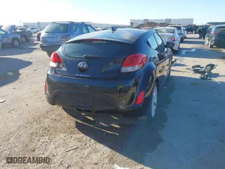 2012 Hyundai Veloster w/Gray Int with VIN KMHTC6AD6CU046899, listed as a IAAI auction lot 41804550 with 105,686 mi miles. Bid and sale history available at carsss.com. Image 4.