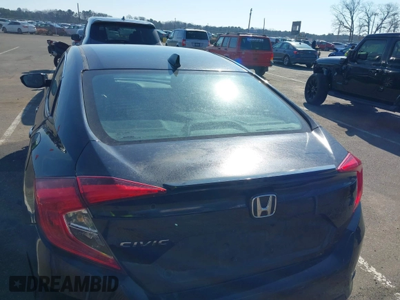 2021 Honda Civic Sedan EX with VIN 19XFC1F32ME206507, listed as a IAAI auction lot 41649684 with 145,491 mi miles. Bid and sale history available at carsss.com. Image 16.