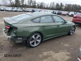 2020 Audi A5 Sportback Premium Plus with VIN WAUCNCF54LA001666, listed as a Copart auction lot 40317454 with 48,110 mi miles. Bid and sale history available at carsss.com. Image 3.