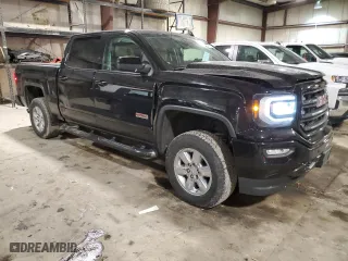 2017 GMC Sierra 1500 SLT with VIN 3GTU2NEC5HG348279, listed as a Copart auction lot 46572835 with 72,964 mi miles and Salvage Title. Bid and sale history available at carsss.com. Image 4.