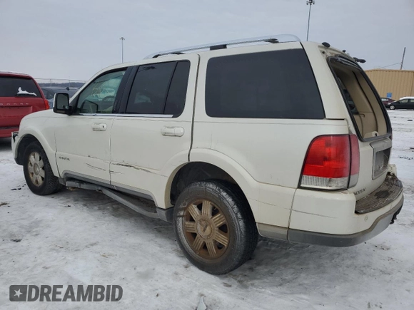 2004 Lincoln Aviator Luxury with VIN 5LMEU88H04ZJ25027, listed as a Copart auction lot 87581655 with 217,485 mi miles and Salvage Title. Bid and sale history available at DreamBid. Image 2.
