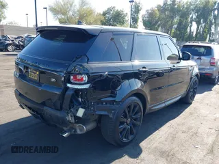 2016 Land Rover Range Rover Sport HSE with VIN SALWR2VF0GA562390, listed as a IAAI auction lot 42819528 with 80,734 mi miles and . Bid and sale history available at DreamBid. Image 6.