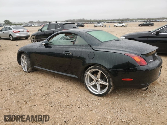 2003 Lexus SC with VIN JTHFN48Y630038056, listed as a Copart auction lot 41341605 with 74,301 mi miles and Salvage Title. Bid and sale history available at carsss.com. Image 2.