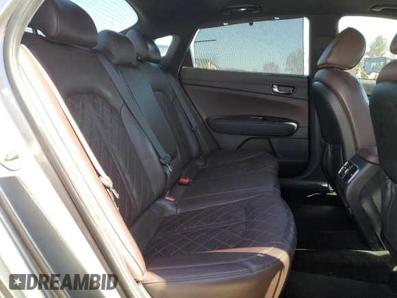 2018 Kia Optima SX with VIN 5XXGV4L21JG239044, listed as a Copart auction lot 50591675 with 183,071 mi miles and Salvage title. Bid and sale history available at DreamBid. Image 10.