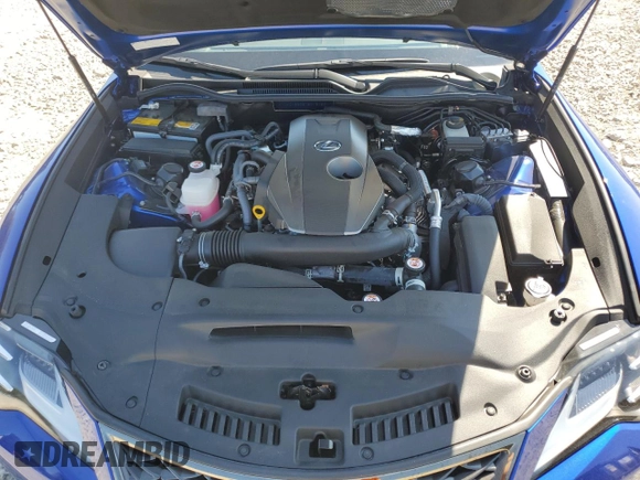 2022 Lexus RC with VIN JTHGA5BC2N5012126, listed as a Copart auction lot 76266574 with 17,693 mi miles and Salvage Title. Bid and sale history available at carsss.com. Image 12.
