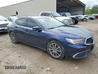 2020 Acura TLX with VIN 19UUB2F34LA002696, listed as a Copart auction lot 69750294 with 128,012 mi miles and Salvage Title. Bid and sale history available at carsss.com. Image 4.