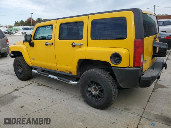 2006 Hummer H3 with VIN 5GTDN136668307121, listed as a Copart auction lot 77634484 with 202,824 mi miles and Clean Title. Bid and sale history available at carsss.com. Image 2.
