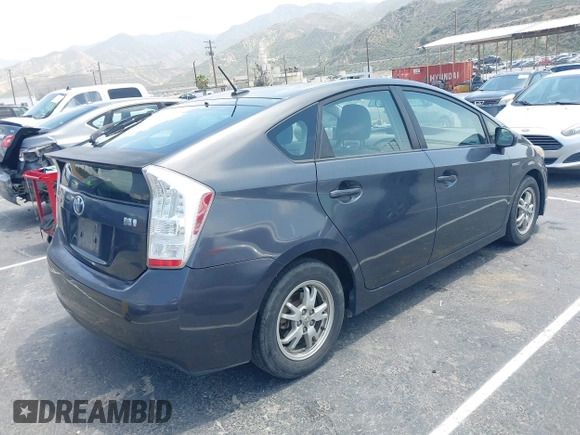 2011 Toyota Prius I with VIN JTDKN3DU7B0264070, listed as a IAAI auction lot 42153409 with 208,430 mi miles and . Bid and sale history available at DreamBid. Image 4.
