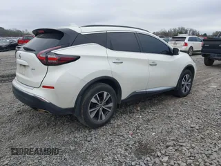 2021 Nissan Murano SV z VIN 5N1AZ2BJ1MC119574, wystawiony jako IAAI lot #41526022 z przebiegiem 96 347 mil mil oraz . Historia ofert i sprzedaży dostępna na DreamBid. Obrazek 4.