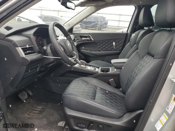 2023 Mitsubishi Outlander SEL with VIN JA4J4VA80PZ043358, listed as a Copart auction lot 44724815 with 21,932 mi miles and Salvage Title. Bid and sale history available at carsss.com. Image 7.