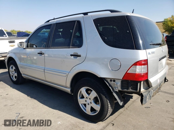 2005 Mercedes-Benz M-Class 3.7L with VIN 4JGAB57E35A544146, listed as a Copart auction lot 73055234 with 217,876 mi miles and Salvage Title. Bid and sale history available at carsss.com. Image 2.