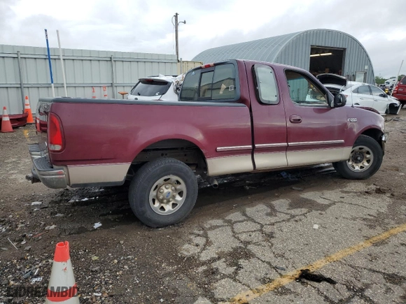 1997 Ford F-250 Standard with VIN 1FTFX27L1VKB67836, listed as a Copart auction lot 69785414 with 177,915 mi miles and Salvage Title. Bid and sale history available at carsss.com. Image 3.