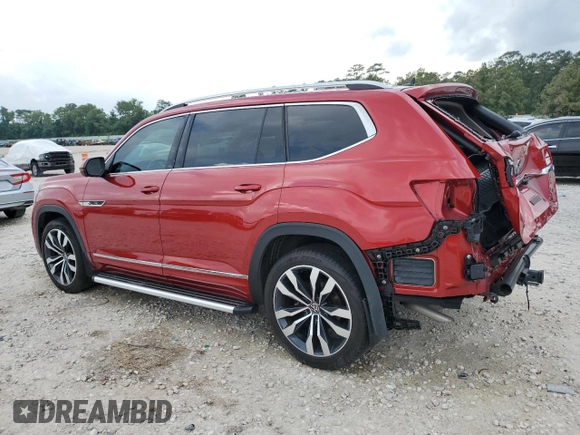 2023 Volkswagen Atlas SEL Premium R-Line с VIN 1V2FR2CAXPC516535, выставлен на аукционе Copart как лот 54728735 с пробегом 36 359 миль миль и Чистый • Clean title. История ставок и продаж доступна на DreamBid. Изображение 2.