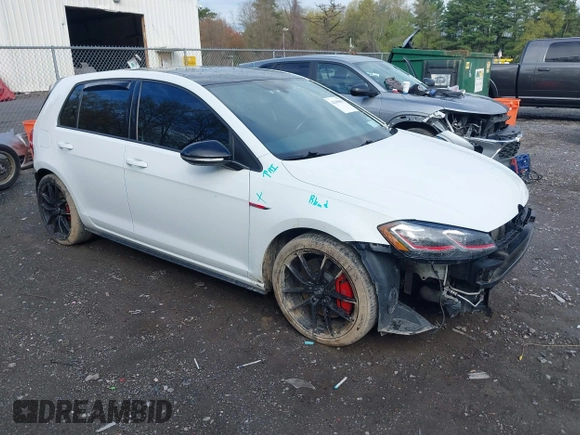 2021 Volkswagen GTI S z VIN 3VW5T7AU2MM001366, wystawiony jako IAAI lot #42189093 z przebiegiem 63 818 mil mil oraz . Historia ofert i sprzedaży dostępna na DreamBid. Obrazek 1.