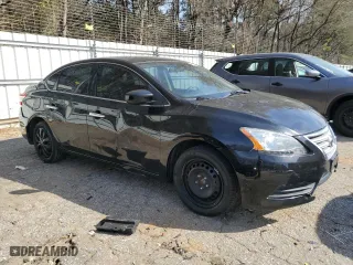 2014 Nissan Sentra S with VIN 3N1AB7AP5EY312379, listed as a Copart auction lot 49673235 with 123,500 mi miles and Salvage Title. Bid and sale history available at carsss.com. Image 4.
