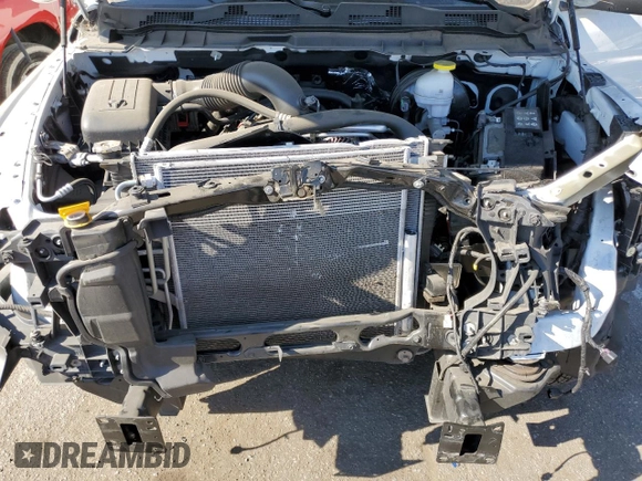 2023 Ram 1500 Tradesman with VIN 1C6RR7FTXPS588759, listed as a Copart auction lot 71082284 with 31,945 mi miles and Salvage title. Bid and sale history available at DreamBid. Image 11.