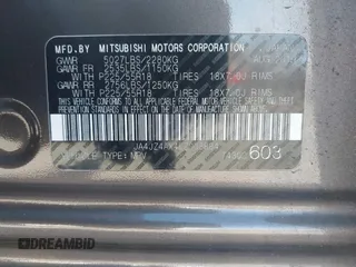 2020 Mitsubishi Outlander GT z VIN JA4JZ4AX4LZ008884, wystawiony jako IAAI lot #41800171 z przebiegiem 59 533 mil mil oraz . Historia ofert i sprzedaży dostępna na DreamBid. Obrazek 9.