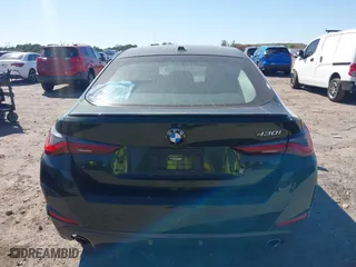 2022 BMW 4 Series 430i with VIN WBA63AV02NFM97103, listed as a IAAI auction lot 41756950 with 31,451 mi miles. Bid and sale history available at carsss.com. Image 16.