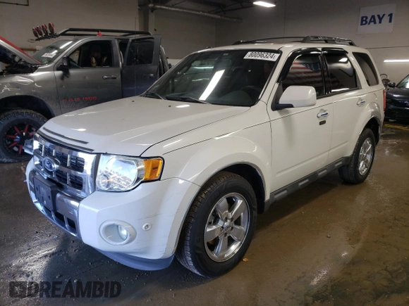 2012 Ford Escape Limited z VIN 1FMCU9EG3CKB88495, wystawiony jako Copart lot #80096324 z przebiegiem 382 892 mil mil oraz Szkoda całkowita • Salvage title. Historia ofert i sprzedaży dostępna na DreamBid. Obrazek 1.