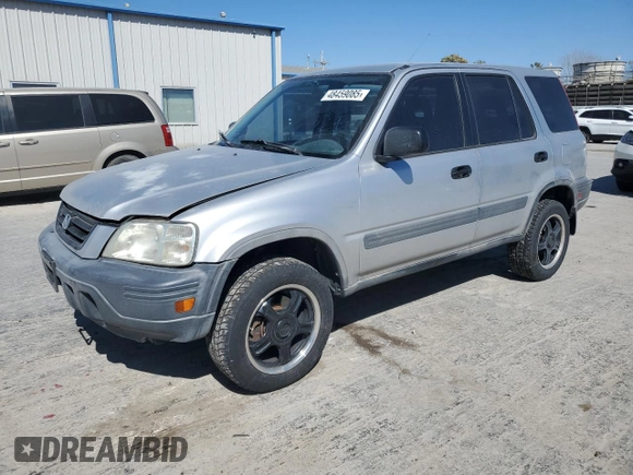 2001 Honda CR-V LX with VIN JHLRD28421S010021, listed as a Copart auction lot 48459085 with 151,912 mi miles and Salvage Title. Bid and sale history available at carsss.com. Image 1.