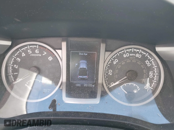 2017 Toyota Tacoma SR5 with VIN 3TMAZ5CN3HM045330, listed as a IAAI auction lot 41371012 with 20,170 mi miles and . Bid and sale history available at DreamBid. Image 7.