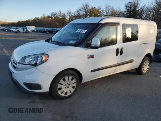 2017 Ram ProMaster City Cargo Van Tradesman SLT with VIN ZFBERFBB1H6D57683, listed as a Copart auction lot 87460824 with 96,820 mi miles and Salvage Title. Bid and sale history available at carsss.com. Image 1.