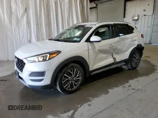 2019 Hyundai Tucson Limited with VIN KM8J3CAL3KU900064, listed as a Copart auction lot 53207985 with 99,506 mi miles and Salvage title. Bid and sale history available at DreamBid. Image 1.