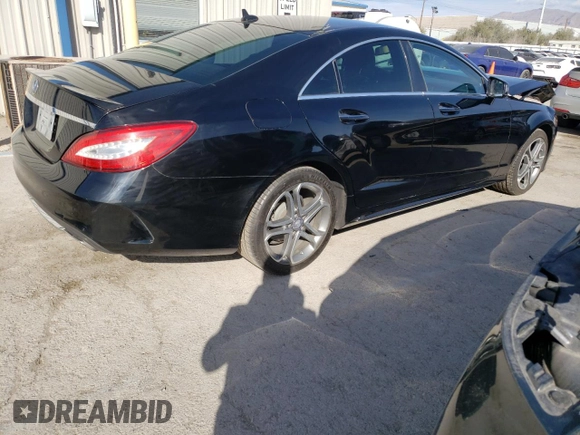 2015 Mercedes-Benz CLS-Class CLS 400 with VIN WDDLJ6FB3FA133981, listed as a Copart auction lot 45456704 with 93,020 mi miles. Bid and sale history available at carsss.com. Image 3.