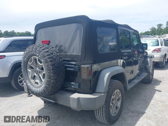 2012 Jeep Wrangler Unlimited Sport with VIN 1C4BJWDG0CL233718, listed as a IAAI auction lot 42551935 with 227,693 mi miles and . Bid and sale history available at DreamBid. Image 4.