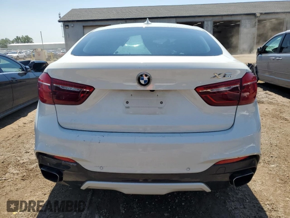 2019 BMW X6 xDrive50i with VIN 5UXKU6C56K0Z67074, listed as a Copart auction lot 65494064 with 97,702 mi miles and Salvage Title. Bid and sale history available at carsss.com. Image 6.