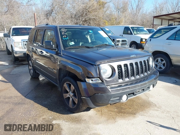 2017 Jeep Patriot High Altitude with VIN 1C4NJPFA7HD202611, listed as a IAAI auction lot 41759239 with 84,711 mi miles and . Bid and sale history available at carsss.com. Image 1.