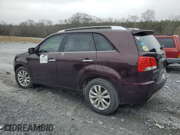 2011 Kia Sorento SX with VIN 5XYKW4A26BG131512, listed as a Copart auction lot 44335425 with 236,082 mi miles and Clean Title. Bid and sale history available at carsss.com. Image 2.