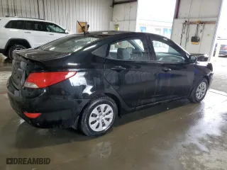 2016 Hyundai Accent SE with VIN KMHCT4AE3GU043509, listed as a Copart auction lot 52686345 with 46,066 mi miles and Salvage Title. Bid and sale history available at carsss.com. Image 3.