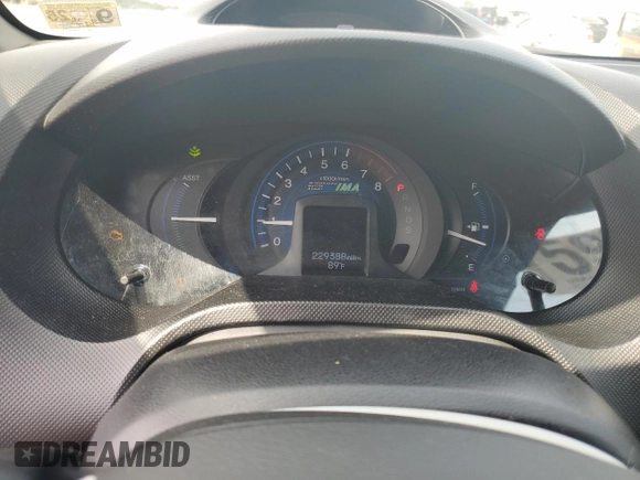 2013 Honda Insight EX with VIN JHMZE2H78DS001282, listed as a Copart auction lot 59076785 with 229,388 mi miles and Clean title. Bid and sale history available at DreamBid. Image 9.
