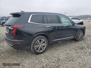 2020 Cadillac XT6 FWD Premium Luxury with VIN 1GYKPCRS8LZ101002, listed as a Copart auction lot 43754115 with 119,762 mi miles and Salvage Title. Bid and sale history available at carsss.com. Image 3.